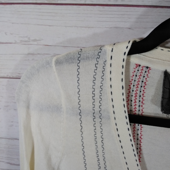 ๐ Anthropologie Guinevere Embroidered Cardigan - Picture 5 of 12